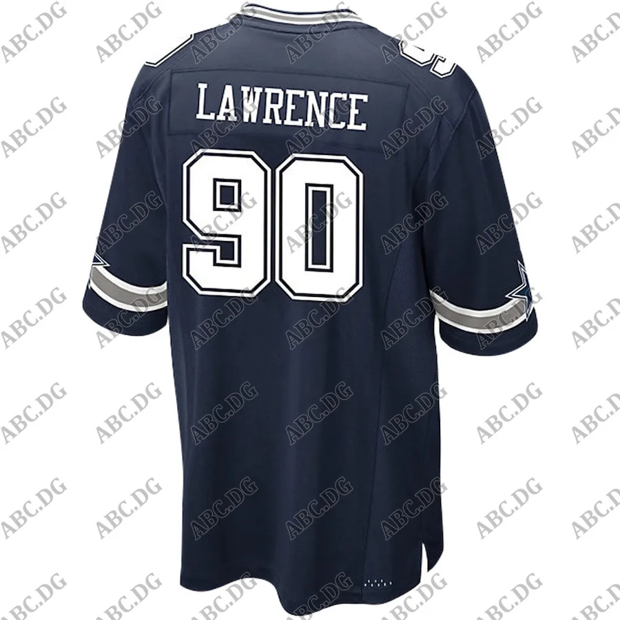 

Men Women Kid Youth Dallas Demarcus Lawrence Navy Game Player Jersey Any Numeber Any Name