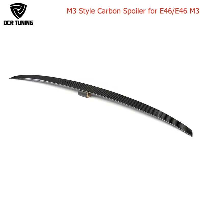 Задний спойлер багажника для E46 M3 4 дверного седана из углеродного волокна задние