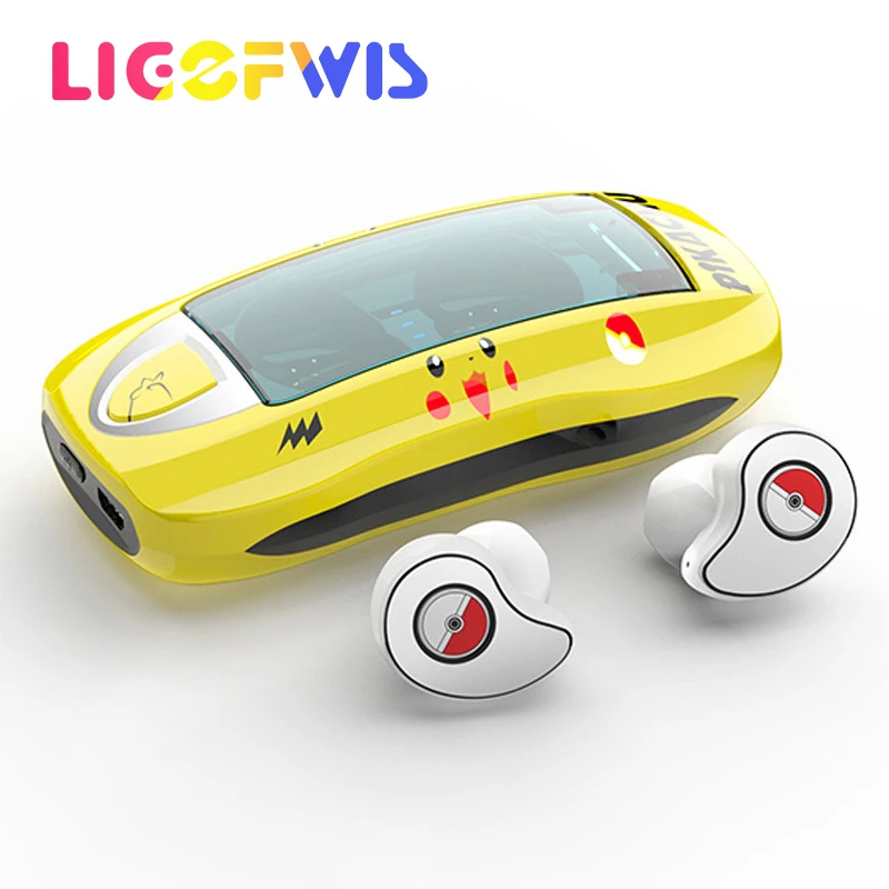 TWS T911 V5.0 беспроводные Bluetooth наушники IPX5 водонепроницаемые спортивные 6D стерео