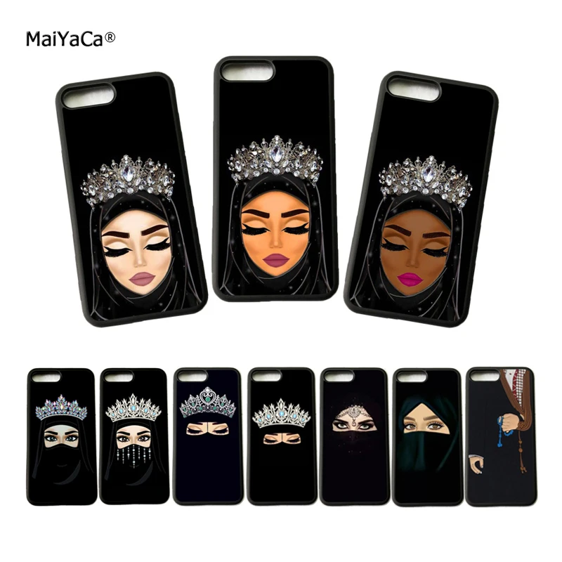 MaiYaCa мусульманская Девушка Мягкий силиконовый чехол для телефона s для iphone 11 pro max 5S se 6 6s plus 7 7plus 8 8plus XS чехол для max XR
