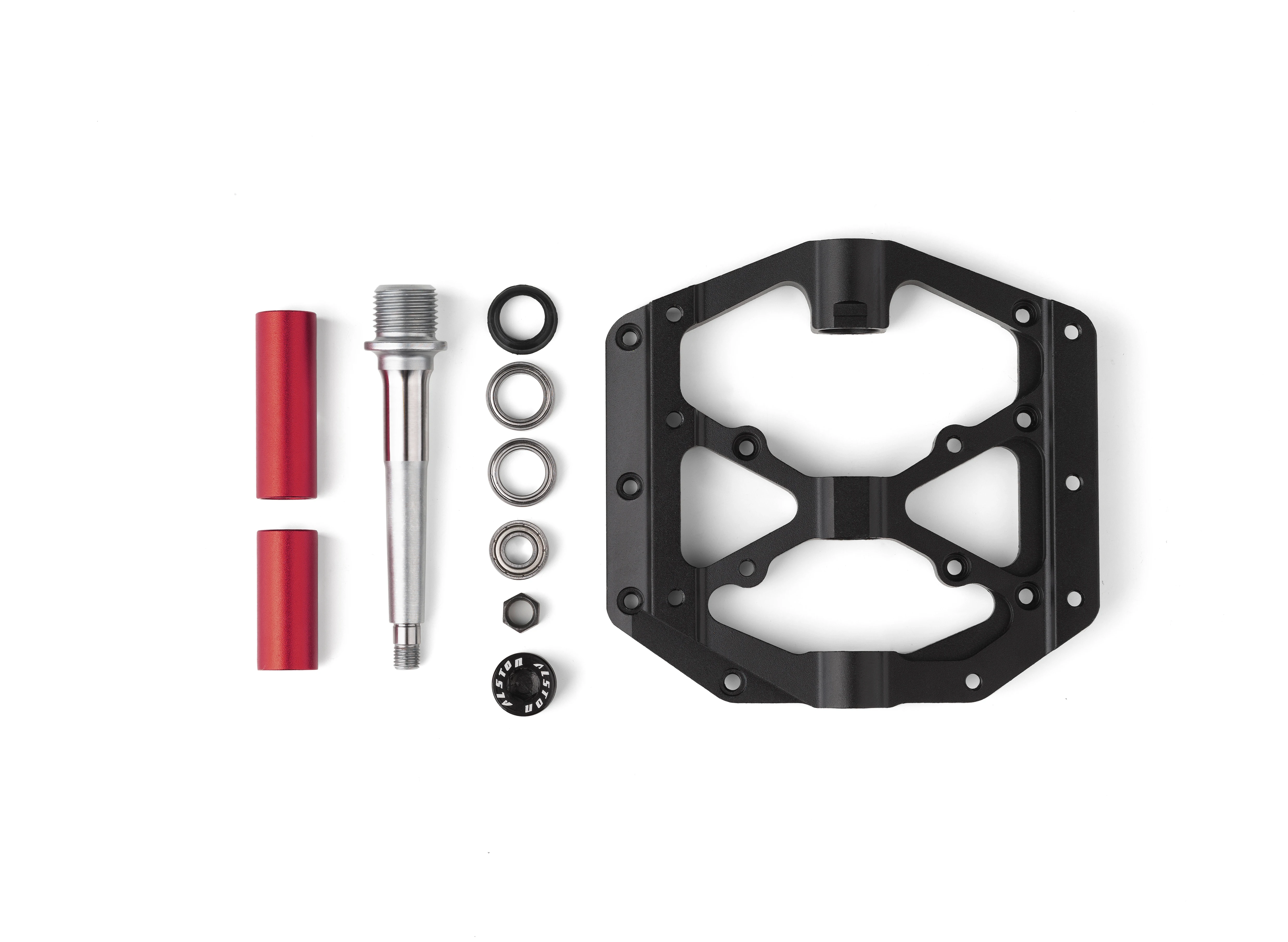 Ansjs 3 подшипника педали для горного велосипеда Плоские Педали Из Сплава на