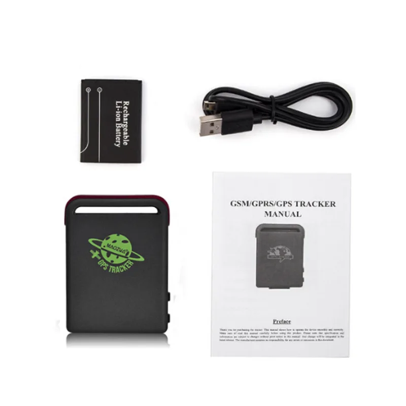 New Logo Автомобильный gps трекер Автомобильный GSM GPRS локатор отслеживания TK102B в режиме реального времени расположение над скоростью сигнализации высокой с функцией SOS кнопки - Цвет: New Logo
