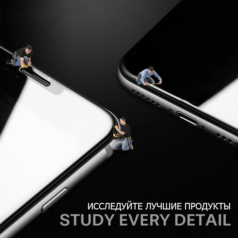 Закаленное стекло для iPhone 6S 7 8 Plus X Xr Xs 11 Pro Max | Мобильные телефоны и аксессуары