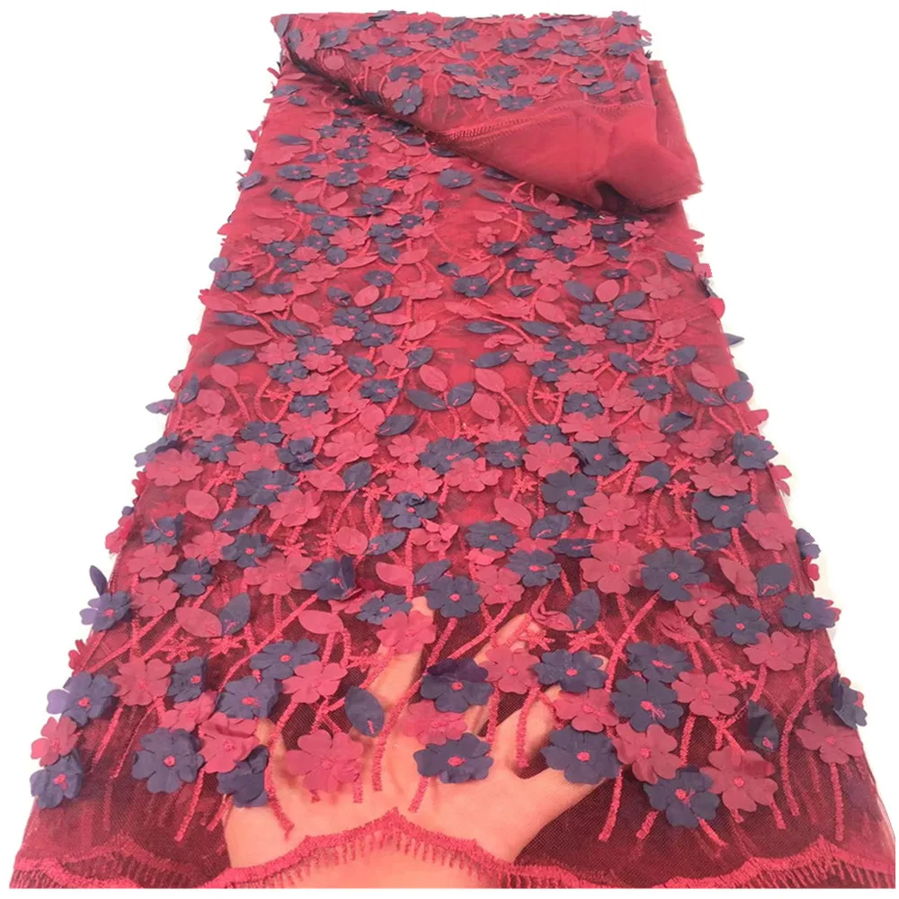 

Soft Nigerian Sequins Laces Fabrics 2021 High Quality Lace African Laces Fabric Wedding French Tulle Lace Material RF-190