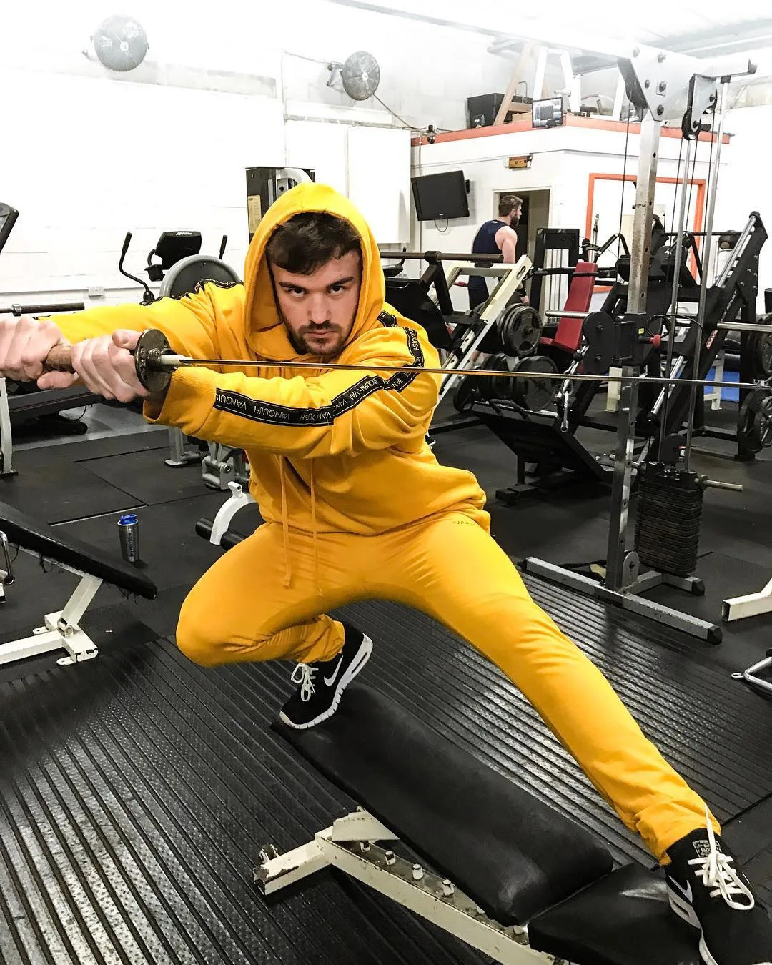 Новая мужская спортивная одежда брендовый мужской спортивный костюм кофта для