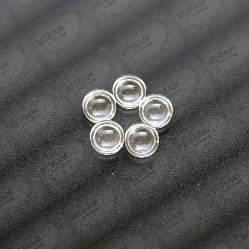 50 шт. 7 мм плоско-выпуклой луч Коллимация линза ПММА для всех лазерных волн |