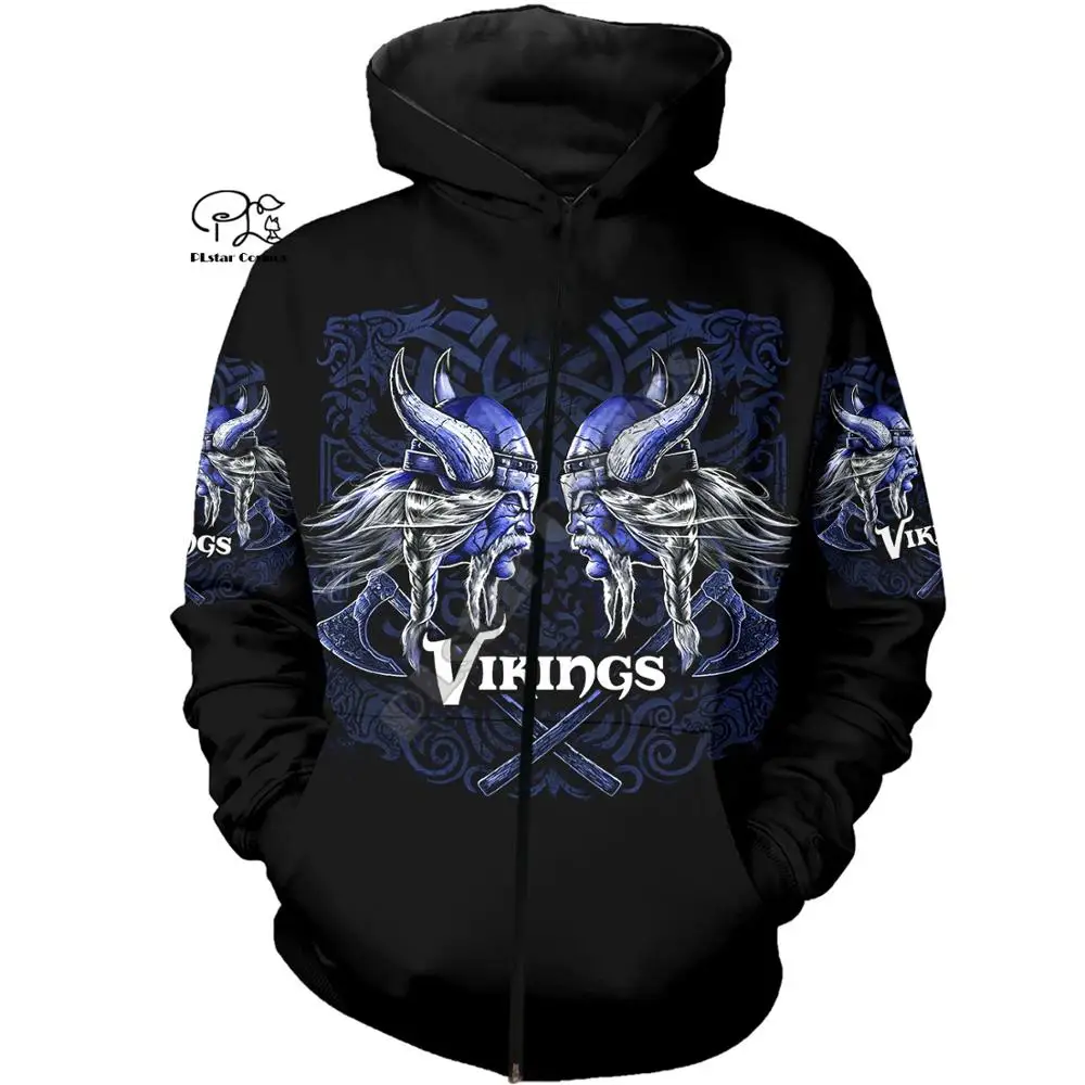 

PLstar Cosmos Vikings Warrior Tattoo NewFashion Pullover Casual long sleeve 3DPrint Zip/Hoodies/Sweatshirts/Jacket/Men/Women C-6