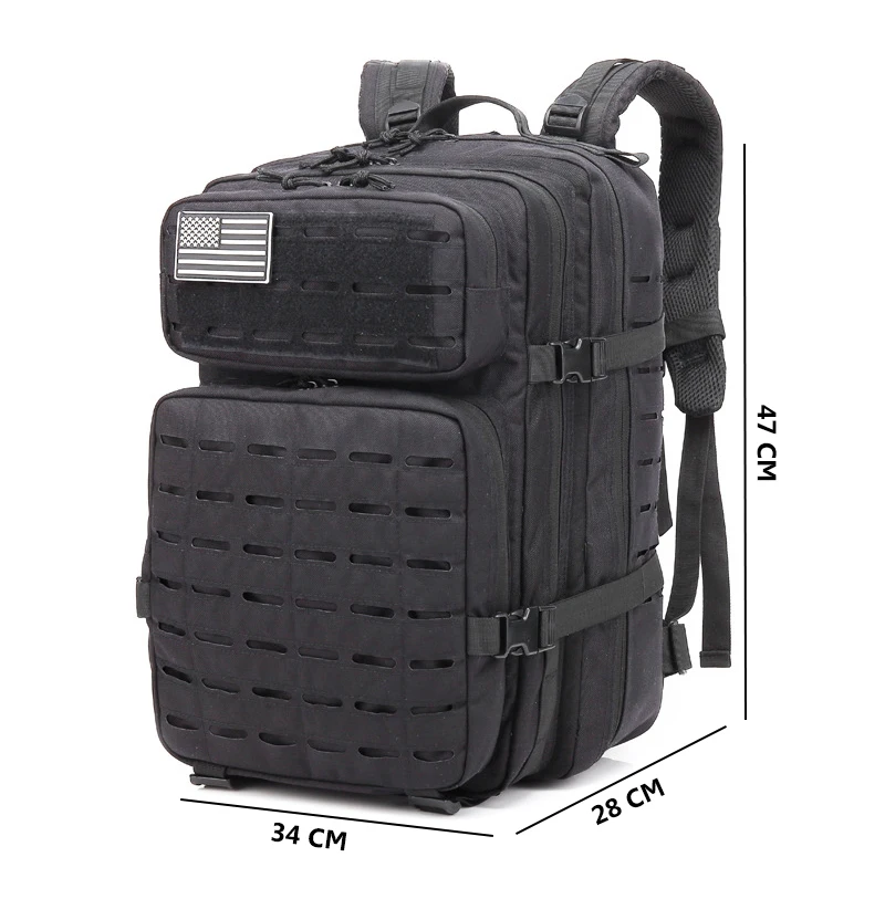 

New 3P 50L Men Rucksack Tactical Backpack Outdoor Molle Backpacks Sport Bag Camping Hiking Travel Climbing Bagpack Military Bags