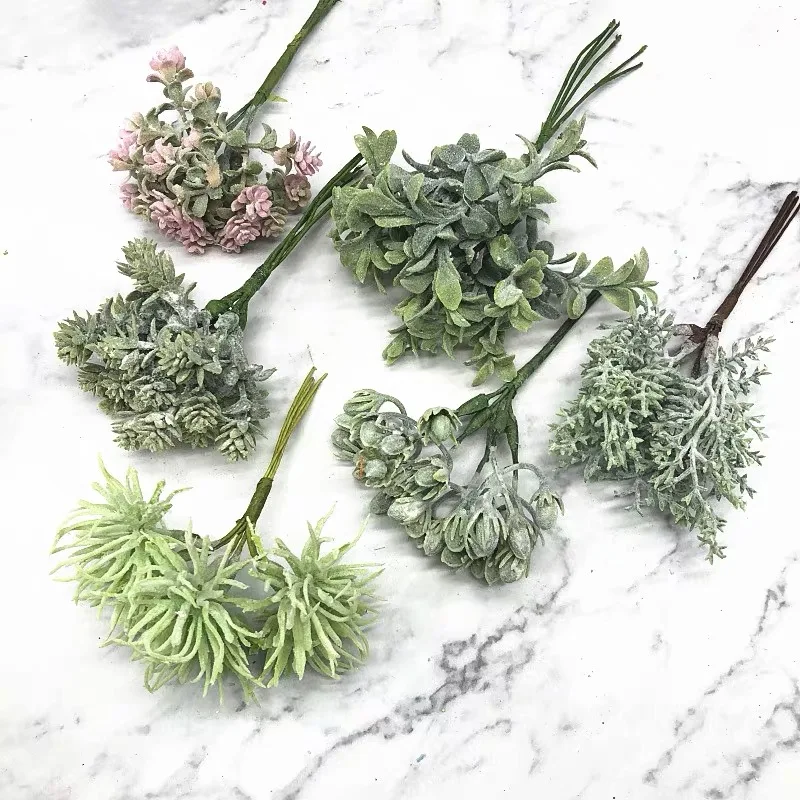 Искусственные растения HINDJEF 6 шт. ненастоящие искусственные цветы для дома