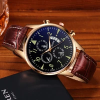 relogio masculino 2020 mens watch new sport watches for men fashion luminous wrist watch leather mens watches reloj hombre