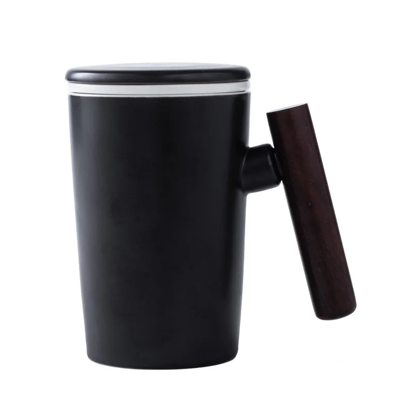 400 мл европейские короткие чайные кружки с чаем заварки черные красные синие