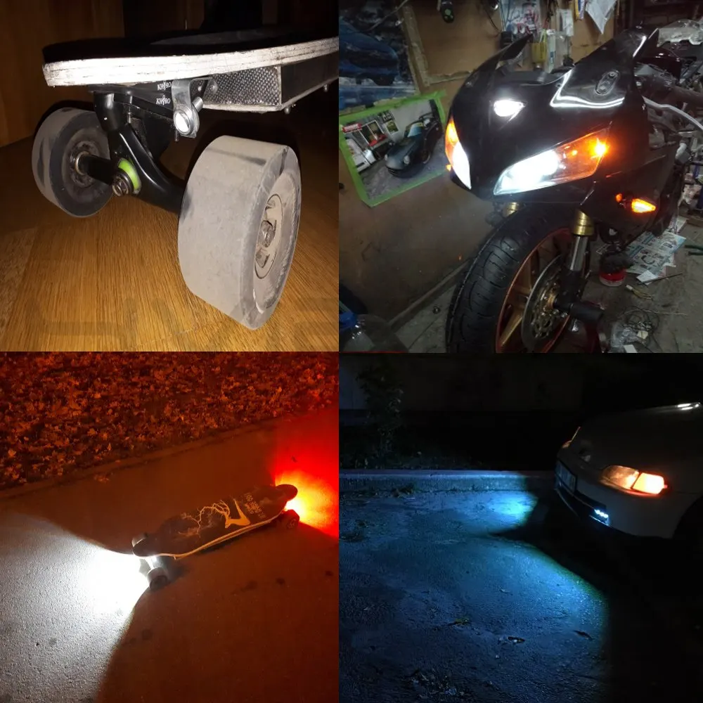 Автомобильные светодиодные дневные ходовые огни Орлиный глаз 18 мм/23 мм SOBYTIE При