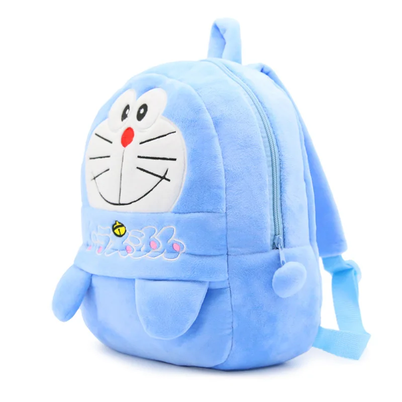 Новый милый мультяшный Детский плюшевый рюкзак Doraemon школьный для детского сада