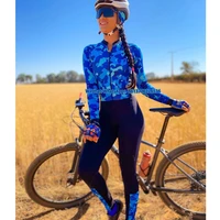2022 womens triathlon long sleeve cycling jersey skinsuit one piece bicycle clothing roupa ciclismo feminino mtb bike jumpsuits