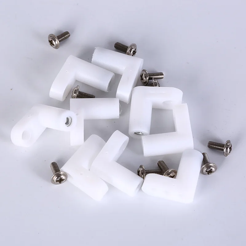 

New 10Pcs/Set L Type PCB Mounting Feet With Screw For Arcade Game Board 20mm X 20mm