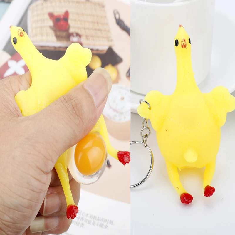 Брелок для ключей куриное яйцо Несушка | Украшения и аксессуары