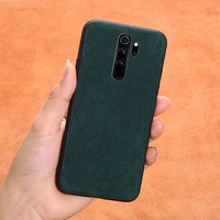 genuine cow suede leather cell phone case for xiomi redmi note 8 7 pro note 8t cover for xiaomi mi a3 a2 8 9 lite 9t note 10 pro