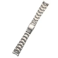 316l stainless steel aftermarket oyster rivet curved end bracelet 20mm compatible for rolex watch