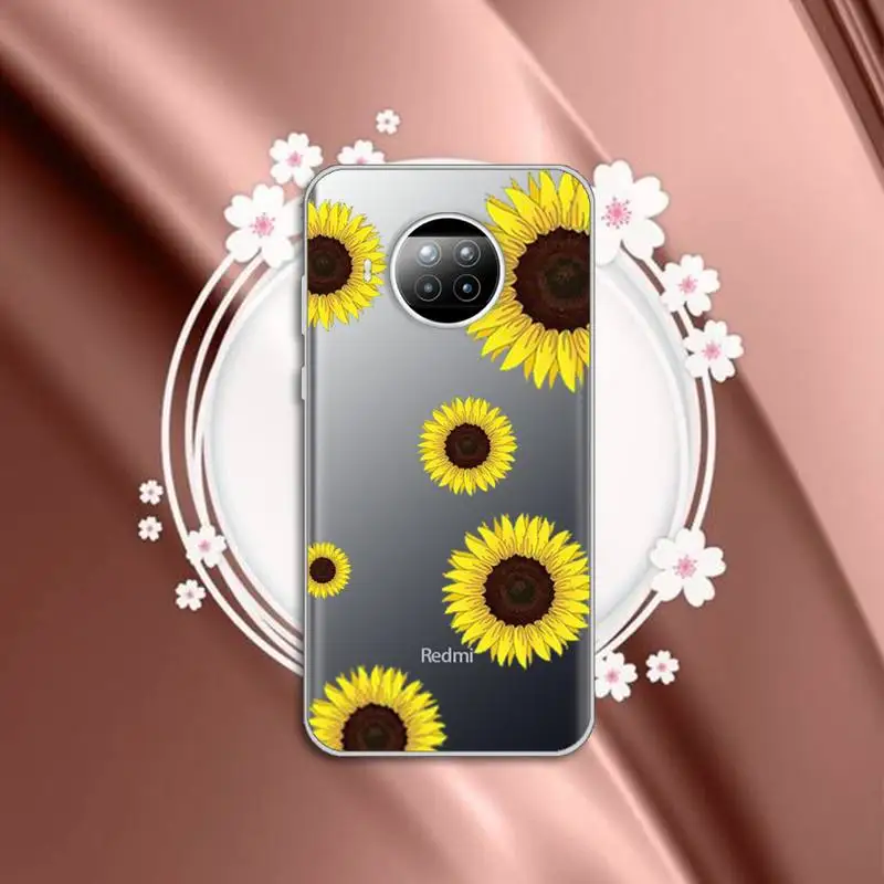

angle Flame flower Phone Case Transparent for Xiaomi mi Redmi note 10 t 8 9 pro lite 11 Samsung S 8 9 10 20 plus ultra