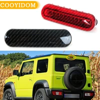 car high mounted rear brake light red black decal frame cover trim accessories for suzuki jimny 2019 2020 exterior car styling