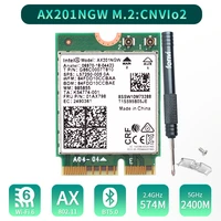 2 4gbps wifi 6 wireless card for intel ax201 ax201ngw cnvio 2 bluetooth 5 0 network wifi card adapter 802 11axac windows 10