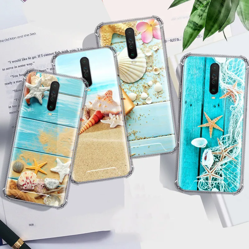 Прозрачный чехол для Xiaomi Redmi Note 9S 9 8 Pro 8T 7 9A 9C 8A 10X K20 мягкий телефона с подушкой