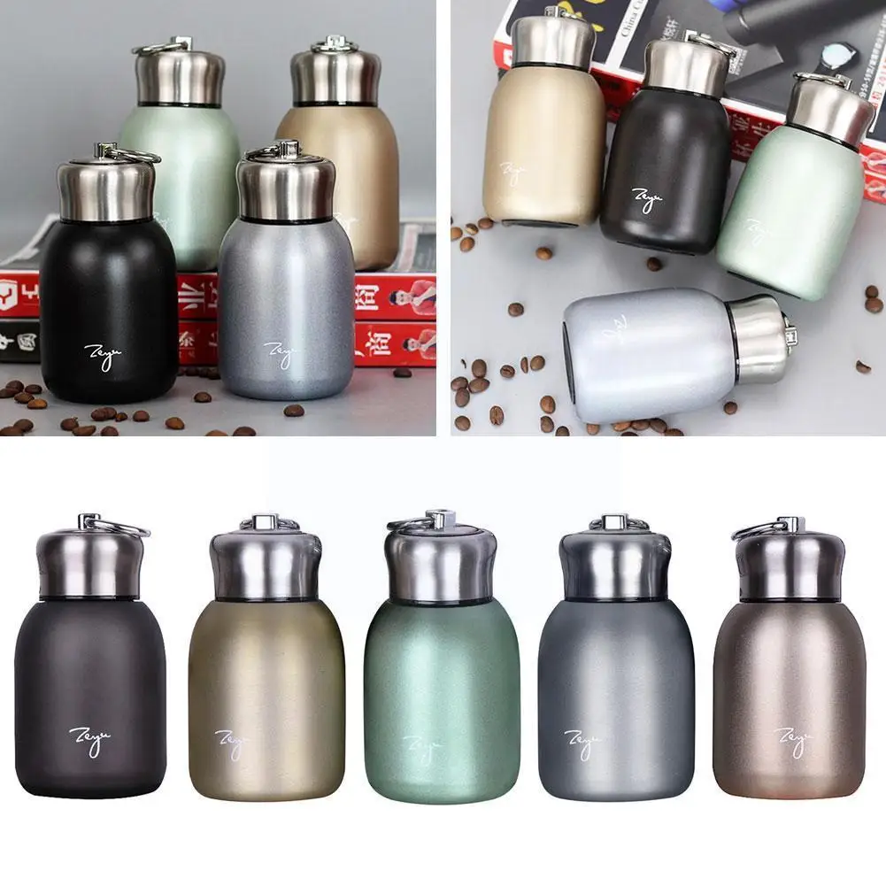

300ml Mini Coffee Vacuum Flasks Beautiful Water Kitchen Tools Bottle Portable Cups Travel Steel P3o3
