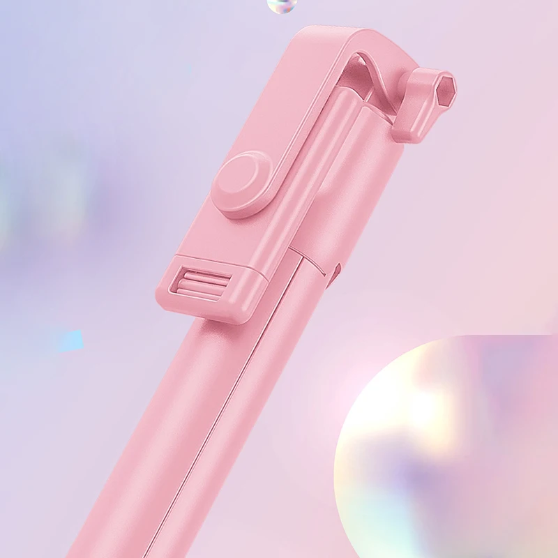 

Simple Universal Bluetooth Tripod with Remote Control Collapsible Telescopic Wireless Selfie stick For Smart Phone Android iOS