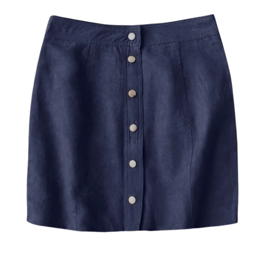 Женские юбки, s 2019Top, винтажная одежда, замша, кожа, для женщин, 90 s, Ретро стиль, короткая юбка, зимняя, высокая талия, повседневная, Jupe Femme