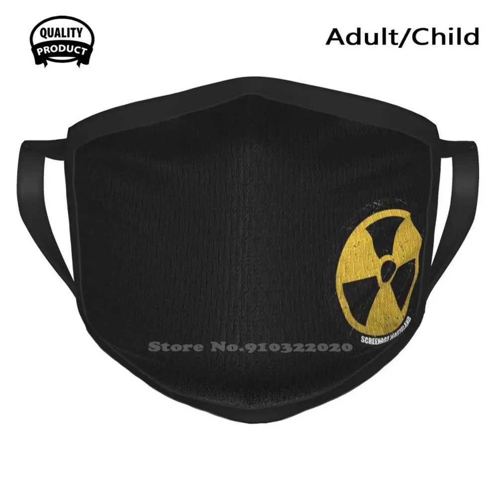 

Radiation Warning ( Round ) Dust-Proof Outdoor Warmer Mouth Mask Logo Screenage Radiation Warning