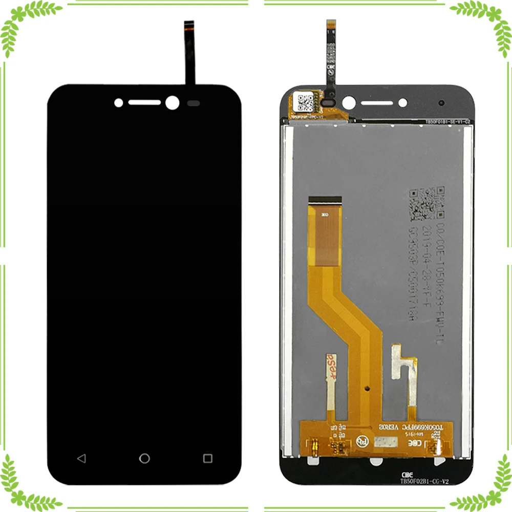 

5,0 ''для Wiko Y50 ЖК-дисплей + сенсорный экран дигитайзер панель в сборе мобильный телефон Датчик Замена телефонные аксессуары