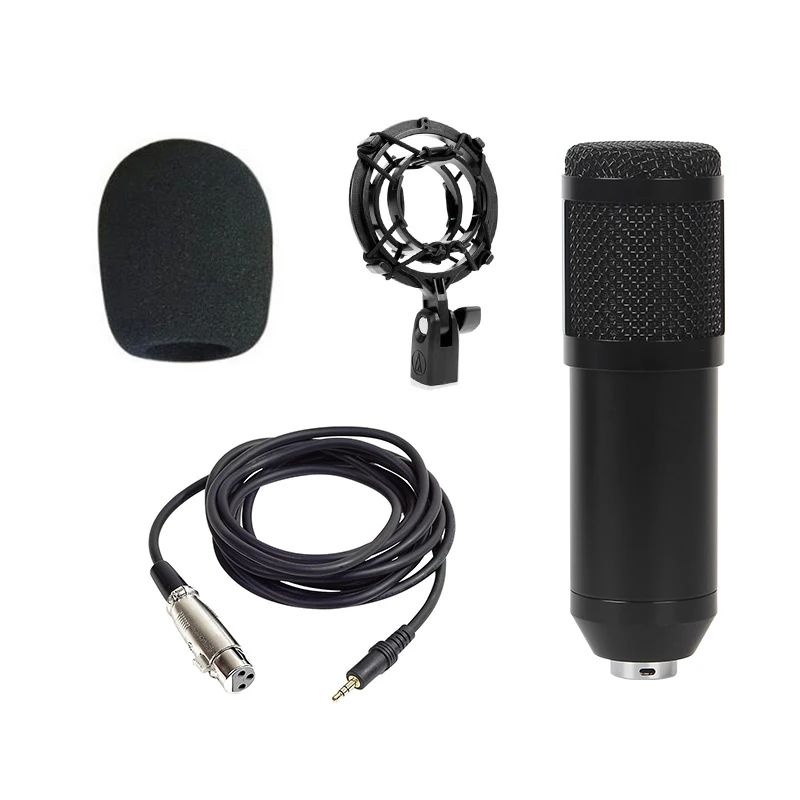 

FooHee Computer USB Microphone Live Recording Intelligence Noise Reduction Hifi Pickup System Compatibility BM800