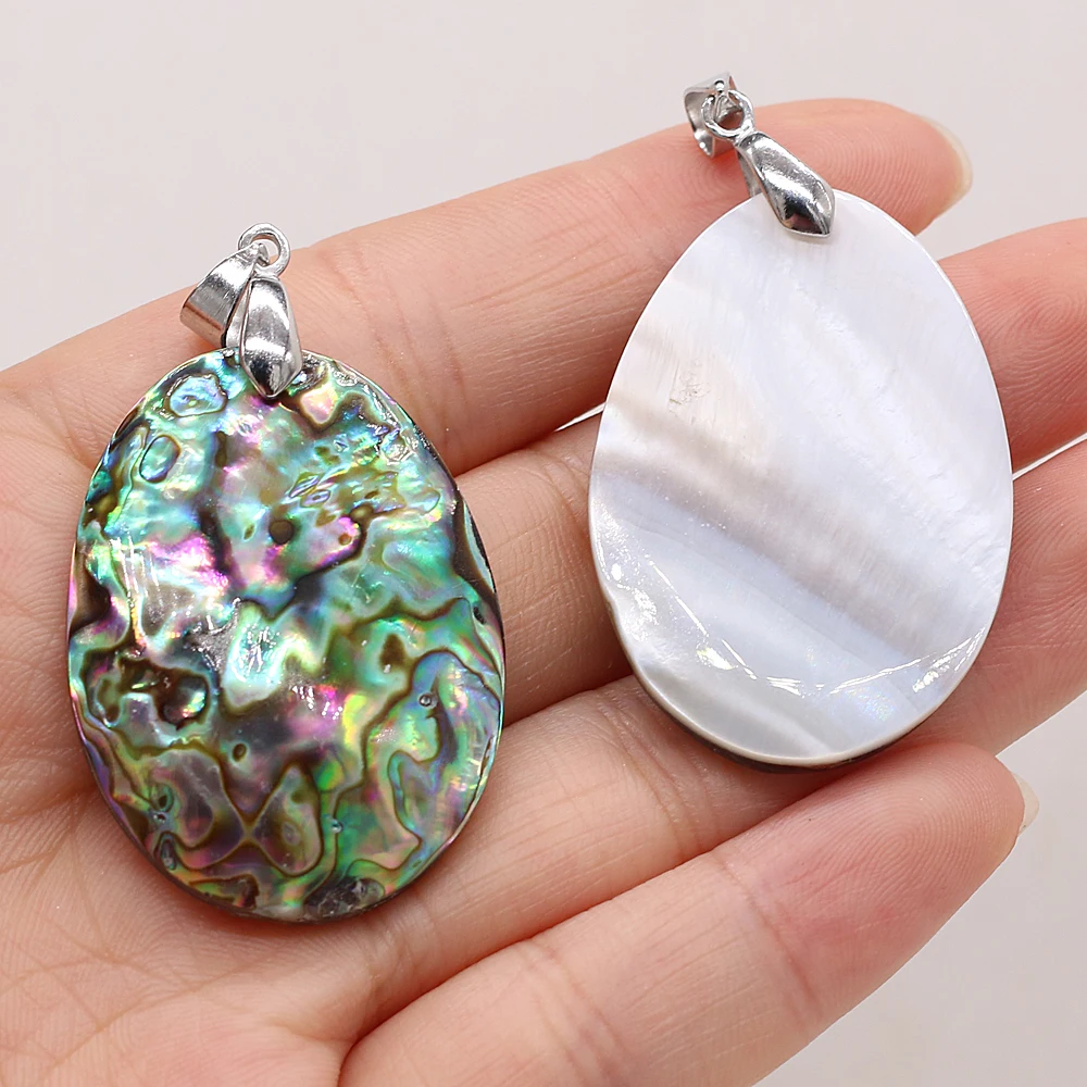 Трибальное колье и серьги с двухсторонним пендельом из раковины абалона в ярких цветах для женщин, используемые для реики-целительства и изготовления ювелирных изделий.