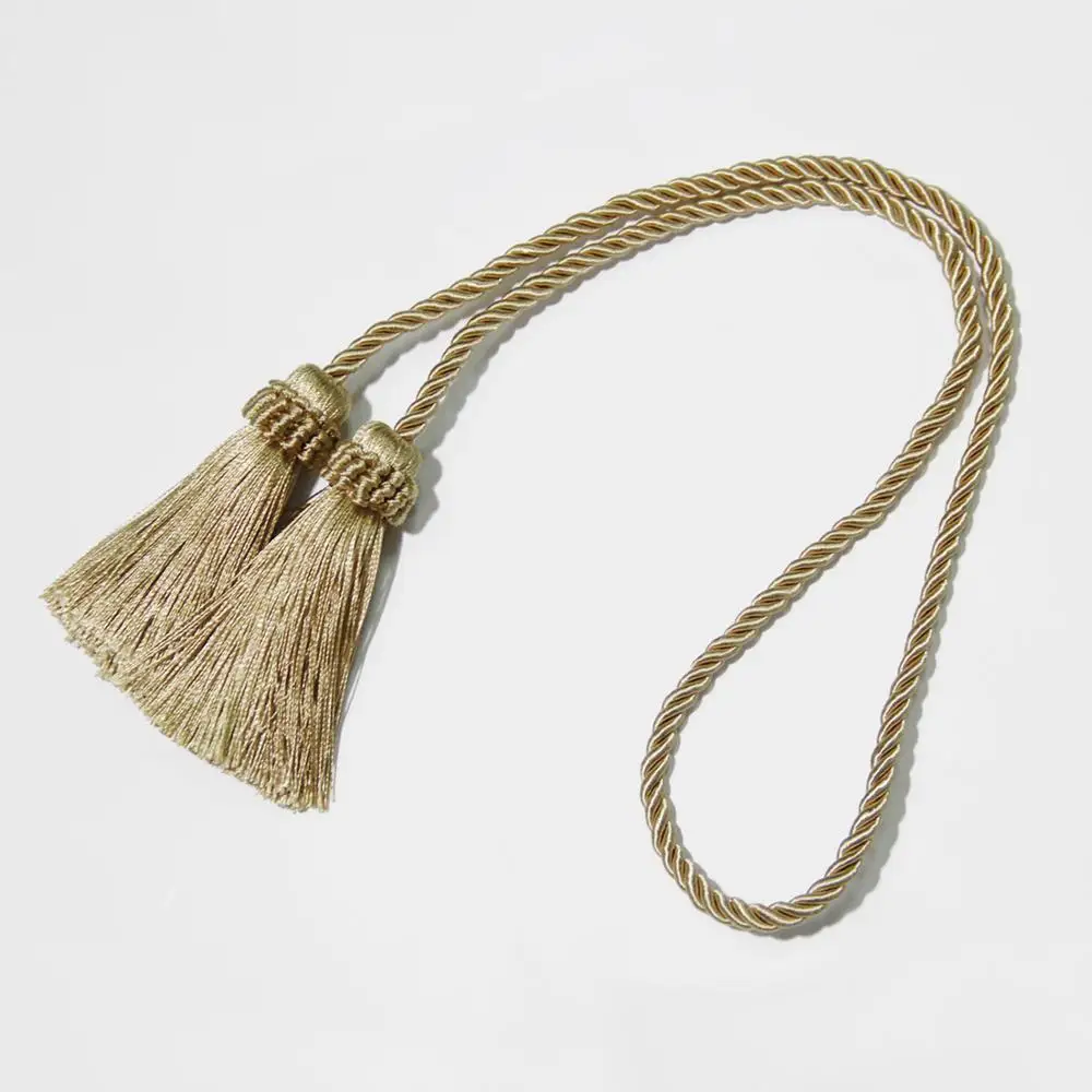 Шторный подхват с бахромой из полиэстера