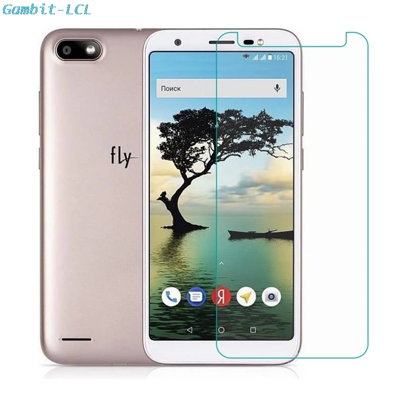 2 шт. закаленное стекло для Fly Slimline защита экрана 2.5D 9H на стеклянная пленка