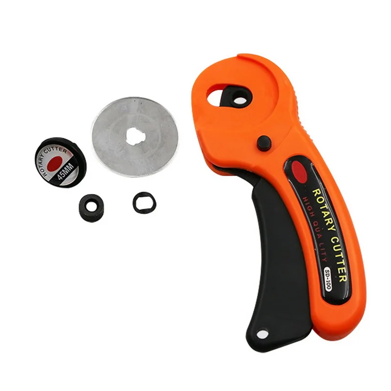 Переносные вращающиеся ножницы для шитья 45 мм 1 шт. комфортная петля вращающийся