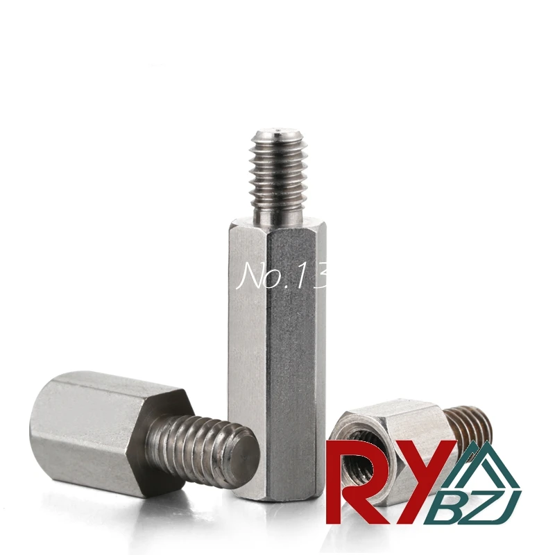 M6 * L + 10 нержавеющая сталь противостояние прокладка Женский Мужской расстояние