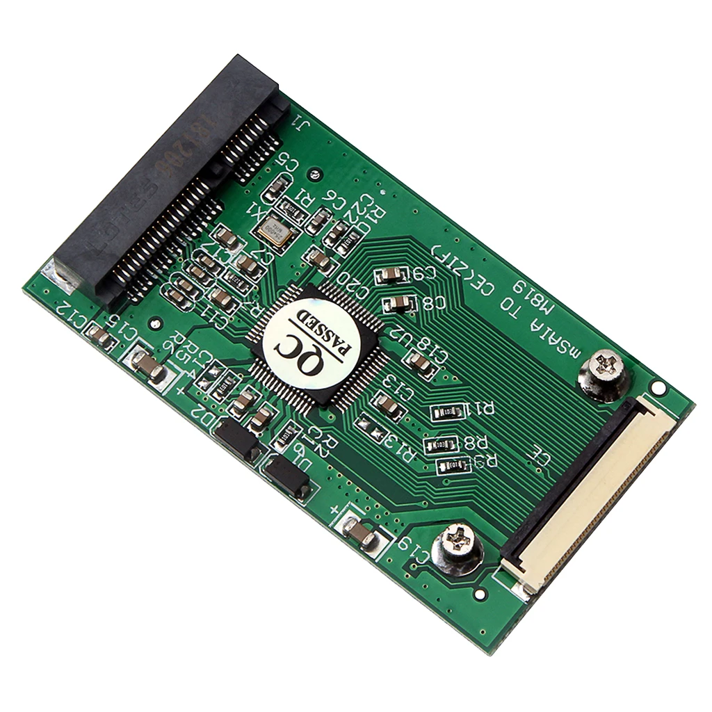 MSATA Mini PCI E SATA SSD для ZIF CE 1 8 ཤ Pin карта адаптера mSATA до 40pin карта|Компьютерные кабели
