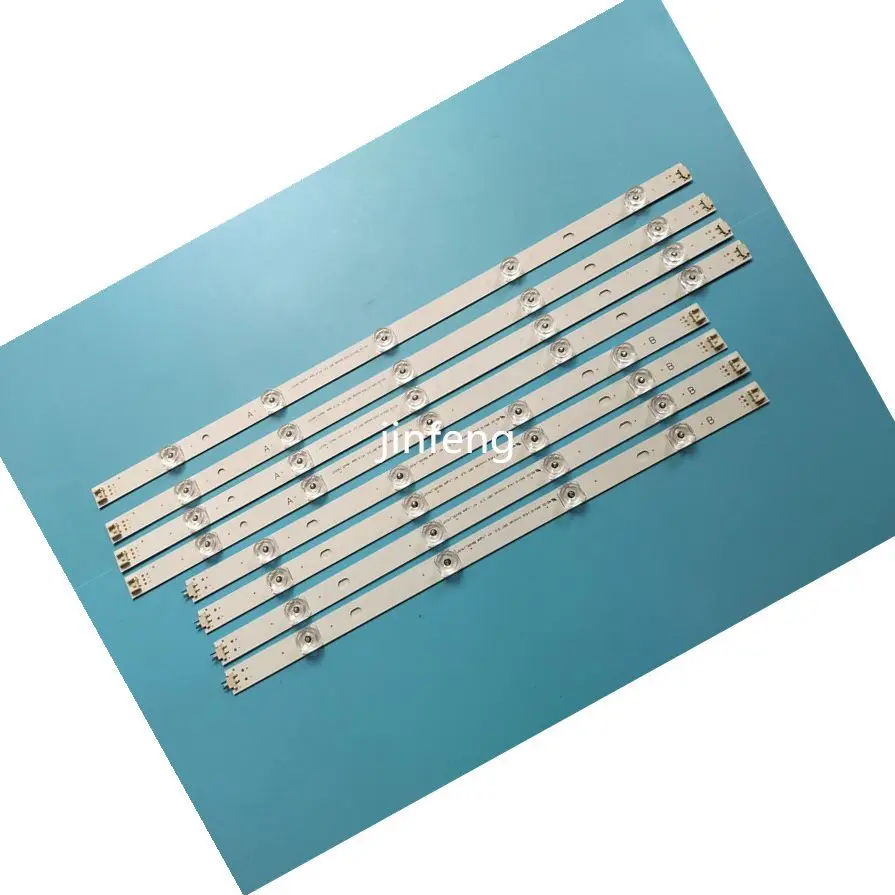 Светодиодная лента с подсветкой для телевизоров LG 47LB631V, 47LB630V, 47LB631V-ZL, 47LB630V-ZA, 47 дюймов, Светодиодная лента с подсветкой лампы для баров, 8 шт./комплект