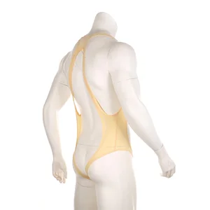 Комбинезон мужской, дышащий, с открытой попой, трико, для геев