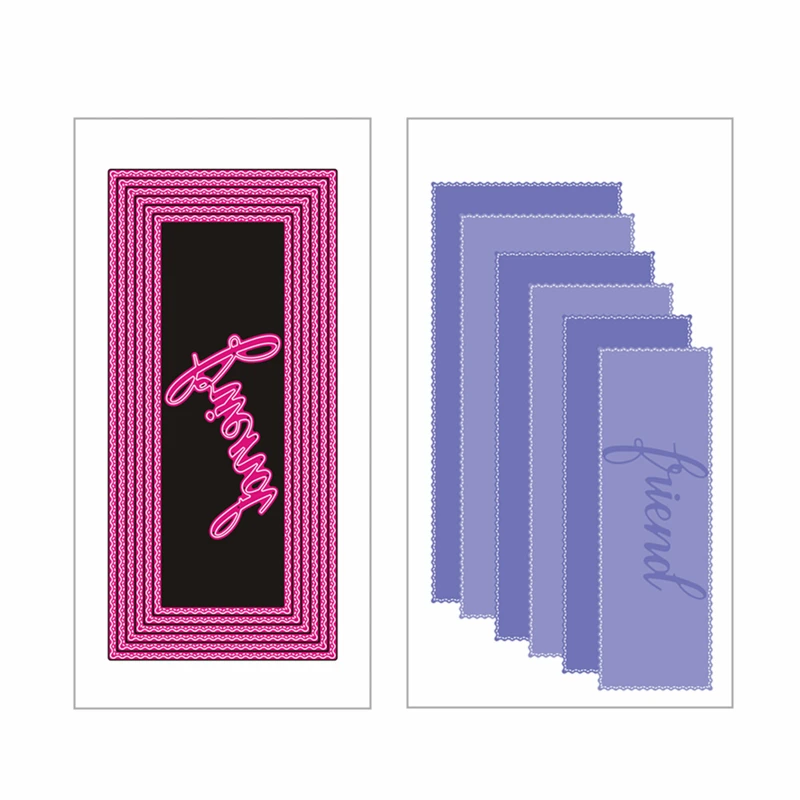 Металлические Вырубные штампы и Скрапбукинг для изготовления бумаги сшитый фон