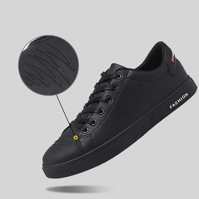 BACKCAMEL/мужская спортивная обувь кожаная повседневная на плоской подошве дышащие