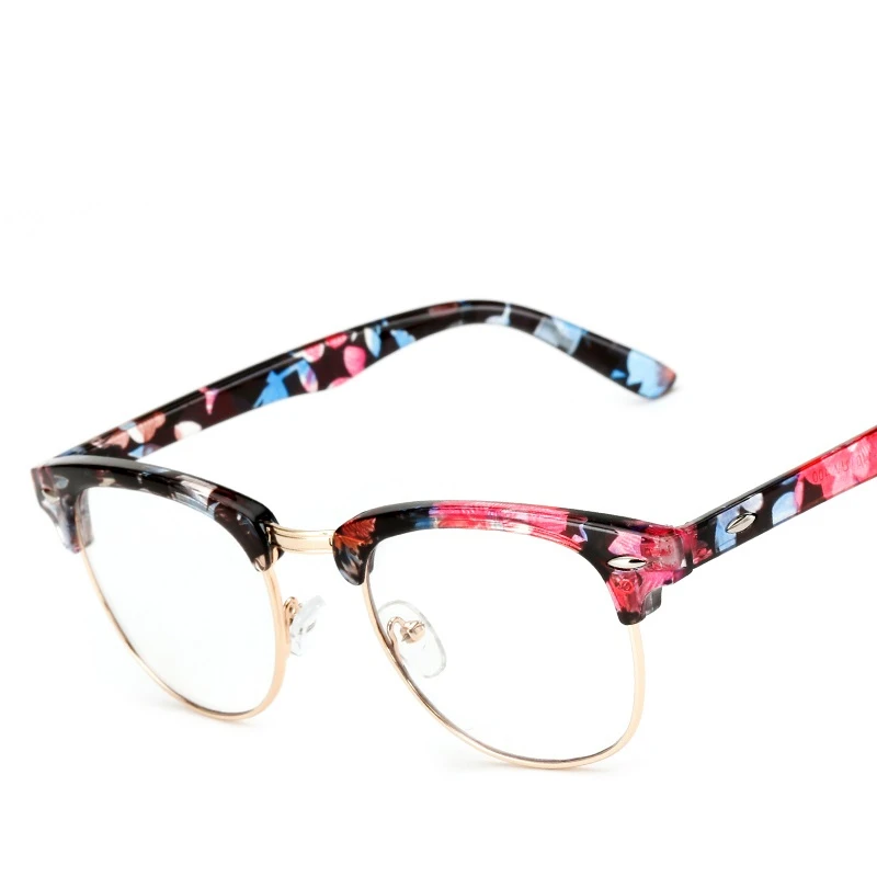 LONSY винтажные полуочки женские очки оправа Очки для чтения брендовая