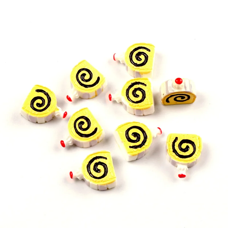 20 шт 17x14 мм полимерный леденец Flatback кабошон Ювелирная фурнитура Скрапбукинг для