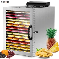 food dehydrator 16 trays 1000w beef jerky with 30 90%e2%84%83 temp control 24h timer electric fruit dryer for herbs pet food vegetables