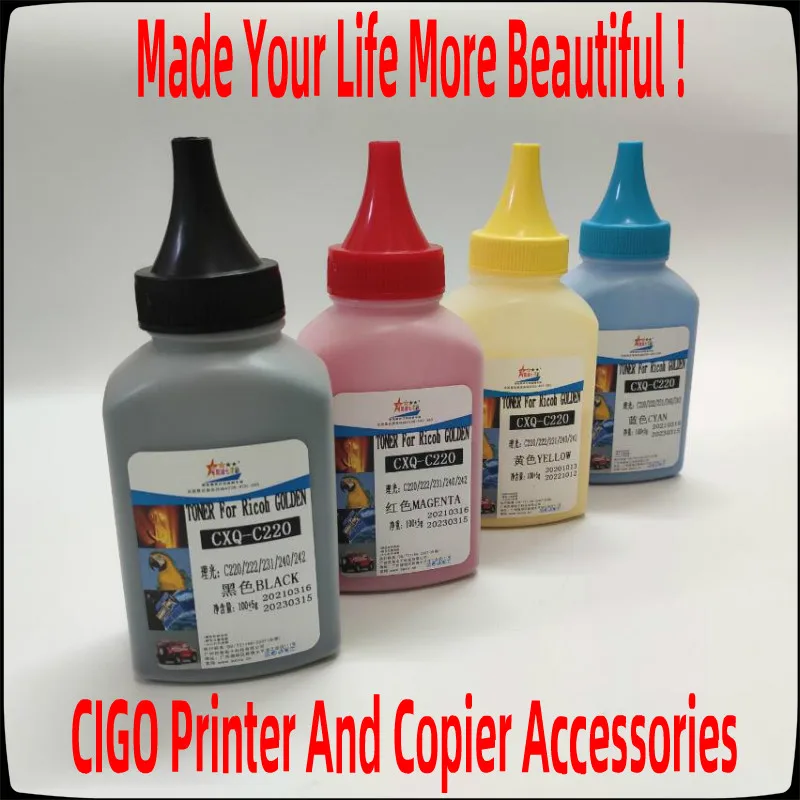 Для Ricoh Aficio SP C311N C312DN C320DN C310 C311 C312 C320 DN Printer Цвет тонер для SPC 311 312 320 бутылка тонера |