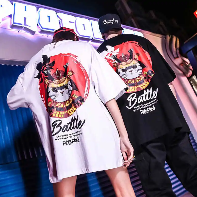 

Футболка женская с коротким рукавом, модная уличная одежда, топ с принтом, Повседневная рубашка в стиле хип-хоп, одежда в стиле Харадзюку, на лето