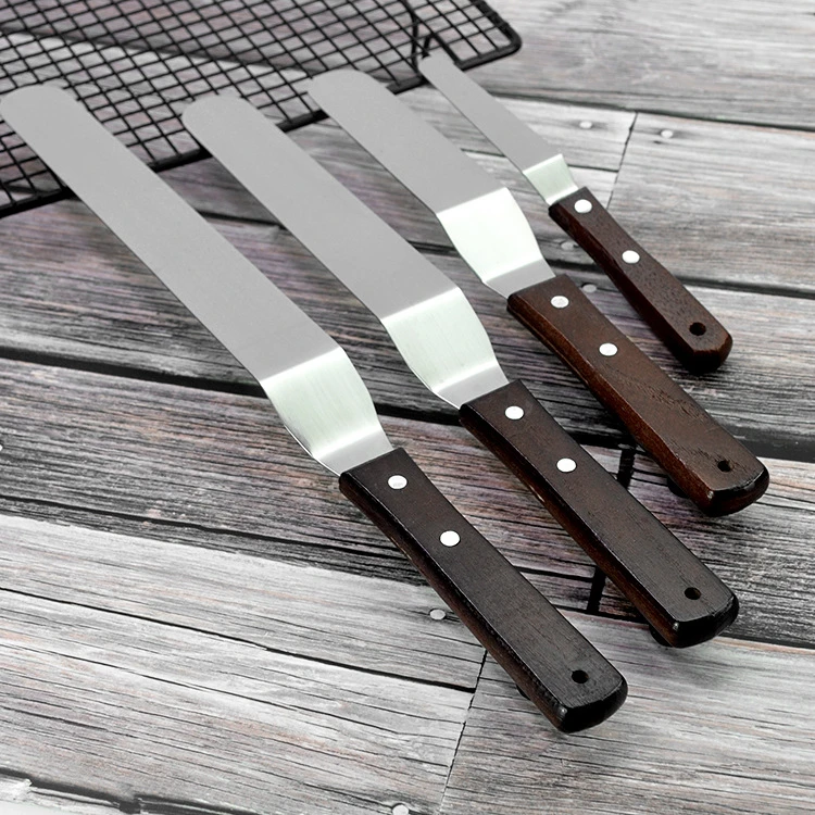 1PC Cake Spatula Buttercream Icing Frosting Knife Smoother Kitchen Pastry Gadgets Decoration Tools | Дом и сад