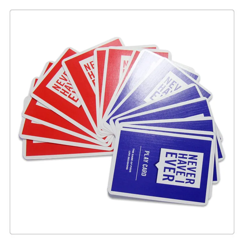 

550 Cards Never Have Deluxe Box Mega Set Board Game I Ever Bar Night Club KTV Party Drink Table Game Toy Gift For Grownup