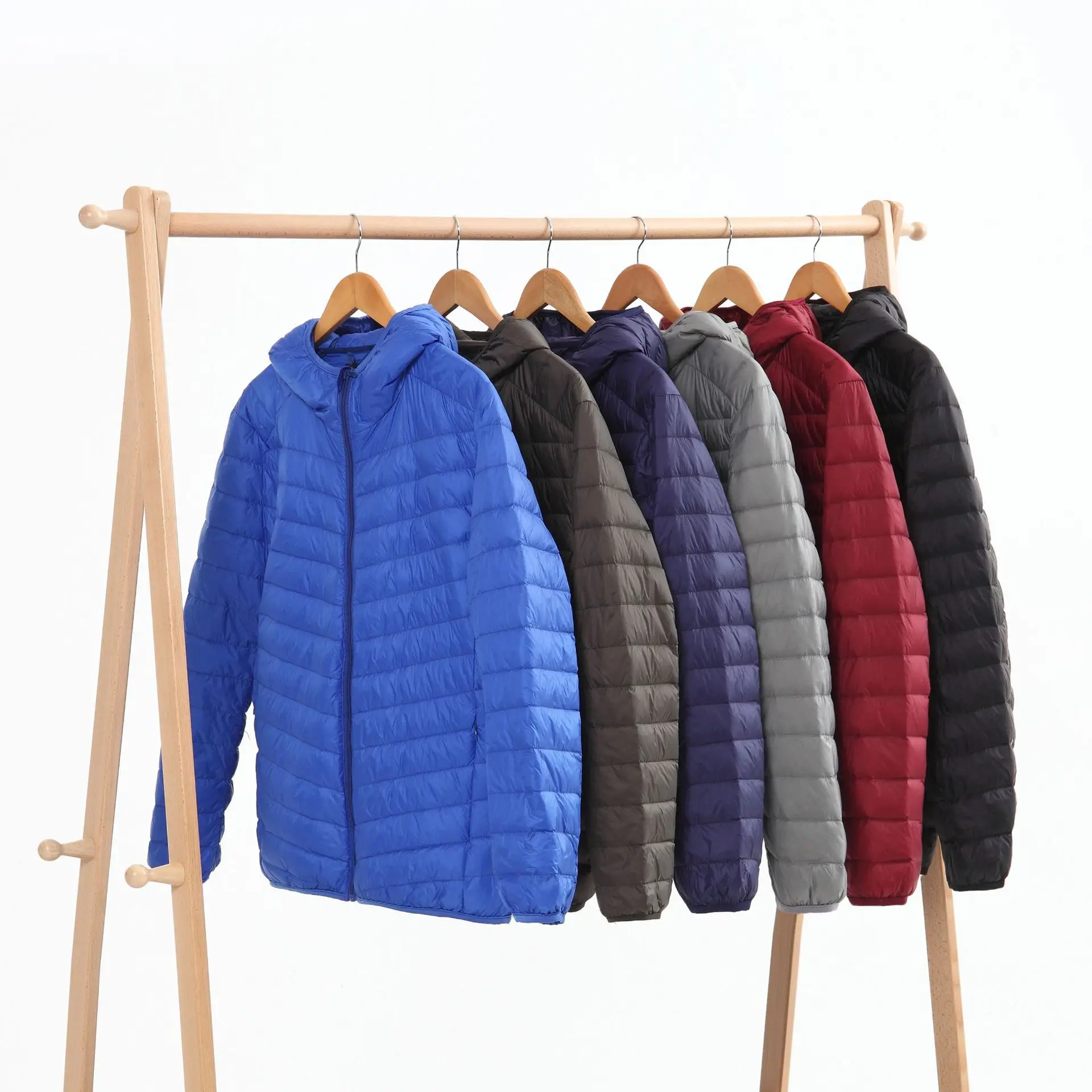 NewBang Brand 8XL 9XL 10XL Men's Down jacket Ultra Light Down Jacket Men Lightweight Feather Hooded Warm Portable Winter Coat